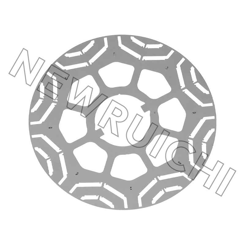 레이저 절단 고정자/회전자 적층 샘플